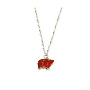 New NCAA Wisconsin Badgers Team Logo Necklace